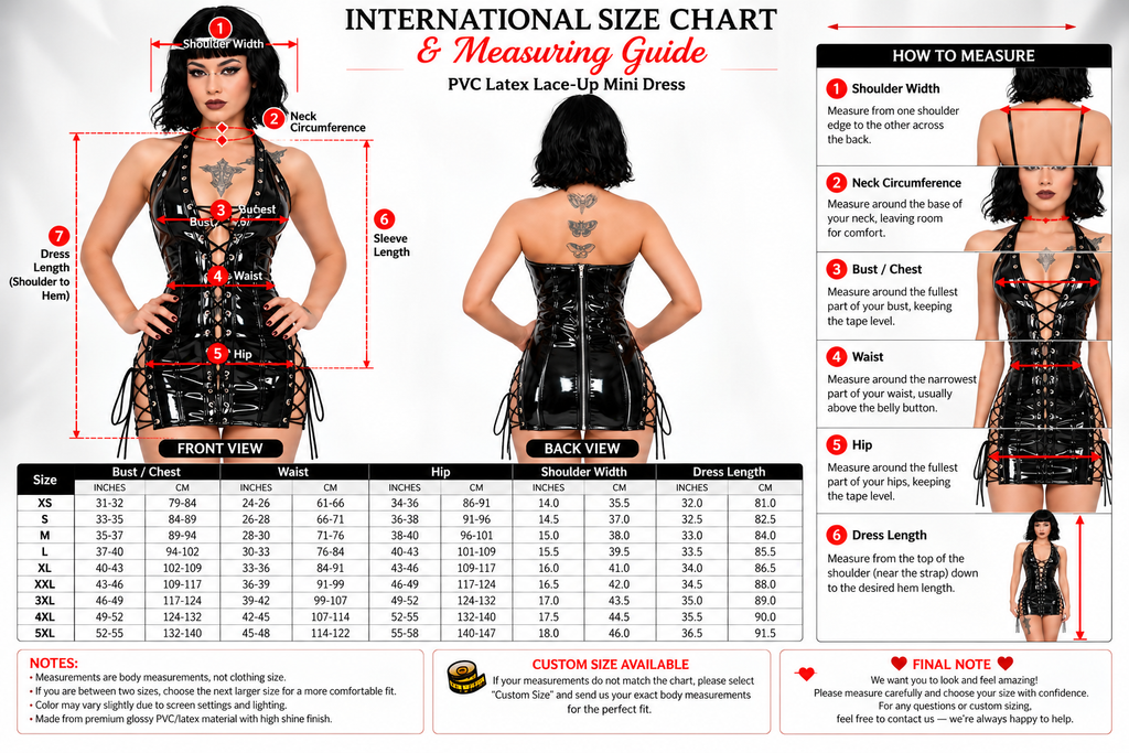Latex Yorker Dress