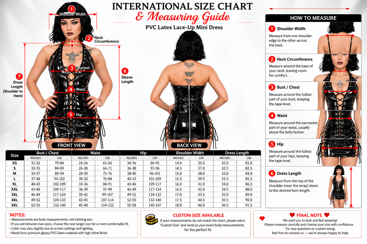 Latex Yorker Dress