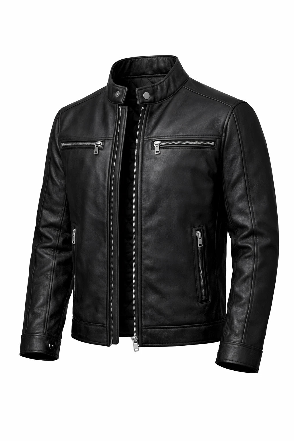 Mens Primium Leather Jacket  / Biker / Outerwear Jacket