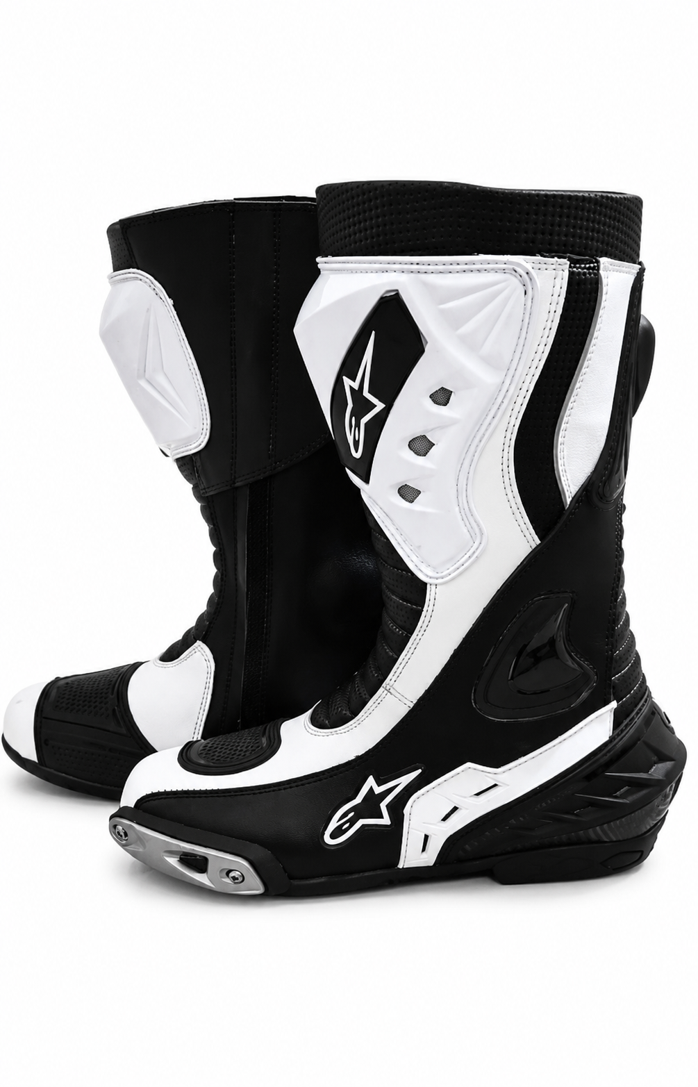 Sport Bike Motorcycle Boots Racing Track Street Gear Protective Armor