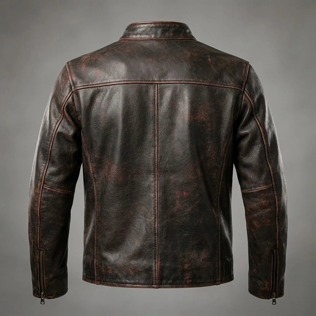 Mens Primium Leather Jacket  / Biker / Outerwear Jacket
