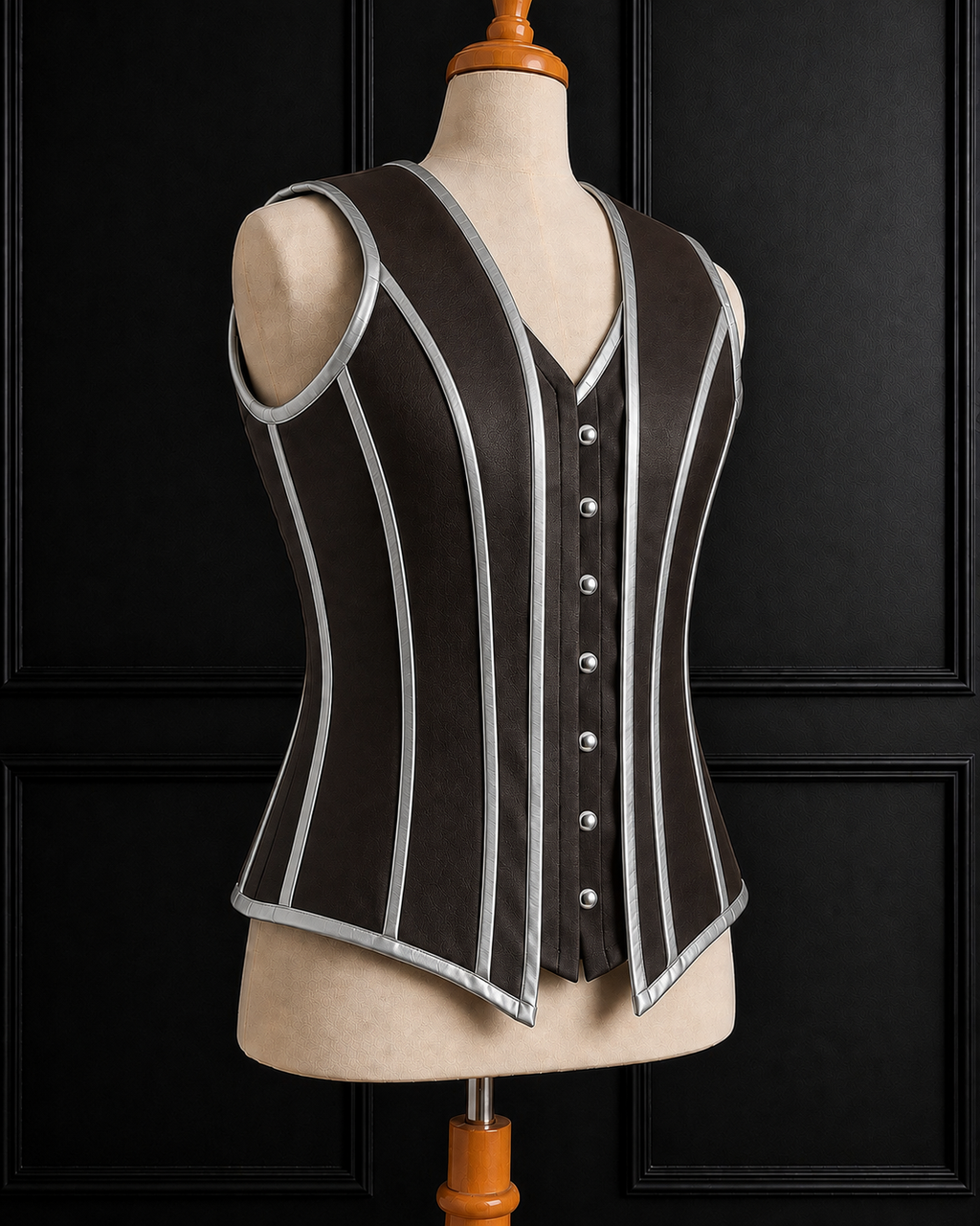 Men Corset Vest Steel Boned Waist Trainer Tummy Control Cadual Formal Party Vest