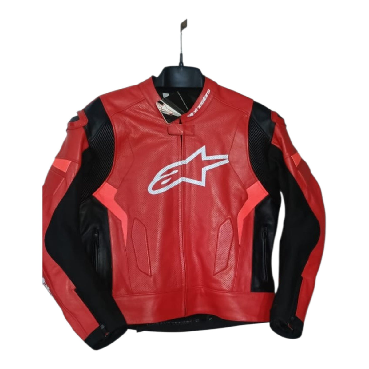 Alpinestars- Motorcycle Cowhide Leather Jacket 8814