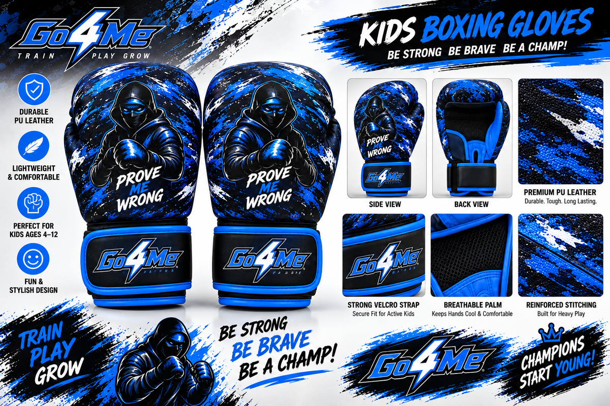 Go4Me - Kids Punching Bag Set of 4 - STREET BOY