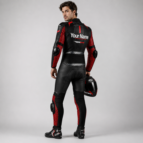 Cowhide Leather Motorcycle Racing Suits