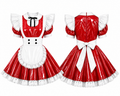 Glossy PVC Maid Dress – Customizable