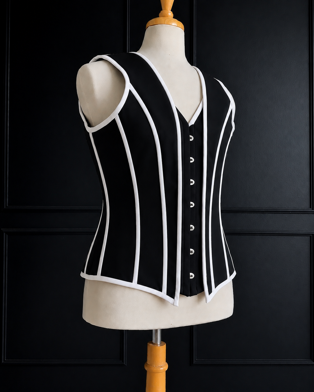 Men Corset Vest Steel Boned Waist Trainer Tummy Control Cadual Formal Party Vest
