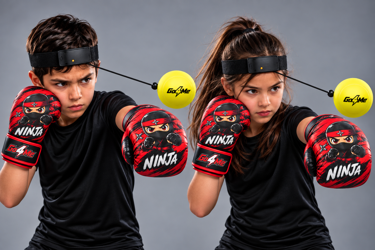 Go4Me - Kids Punching Bag Set of 4 - NINJA FLY