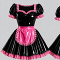 Glossy PVC Maid Dress – Customizable