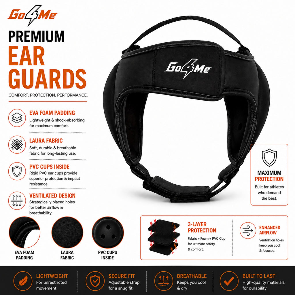 Wrestling Headgear for Adults Adjustable for BJJ, Grappling, Kickboxing, MMA, Sparring, Training, Jiu Jitsu Cauliflower Ear Protection Guard