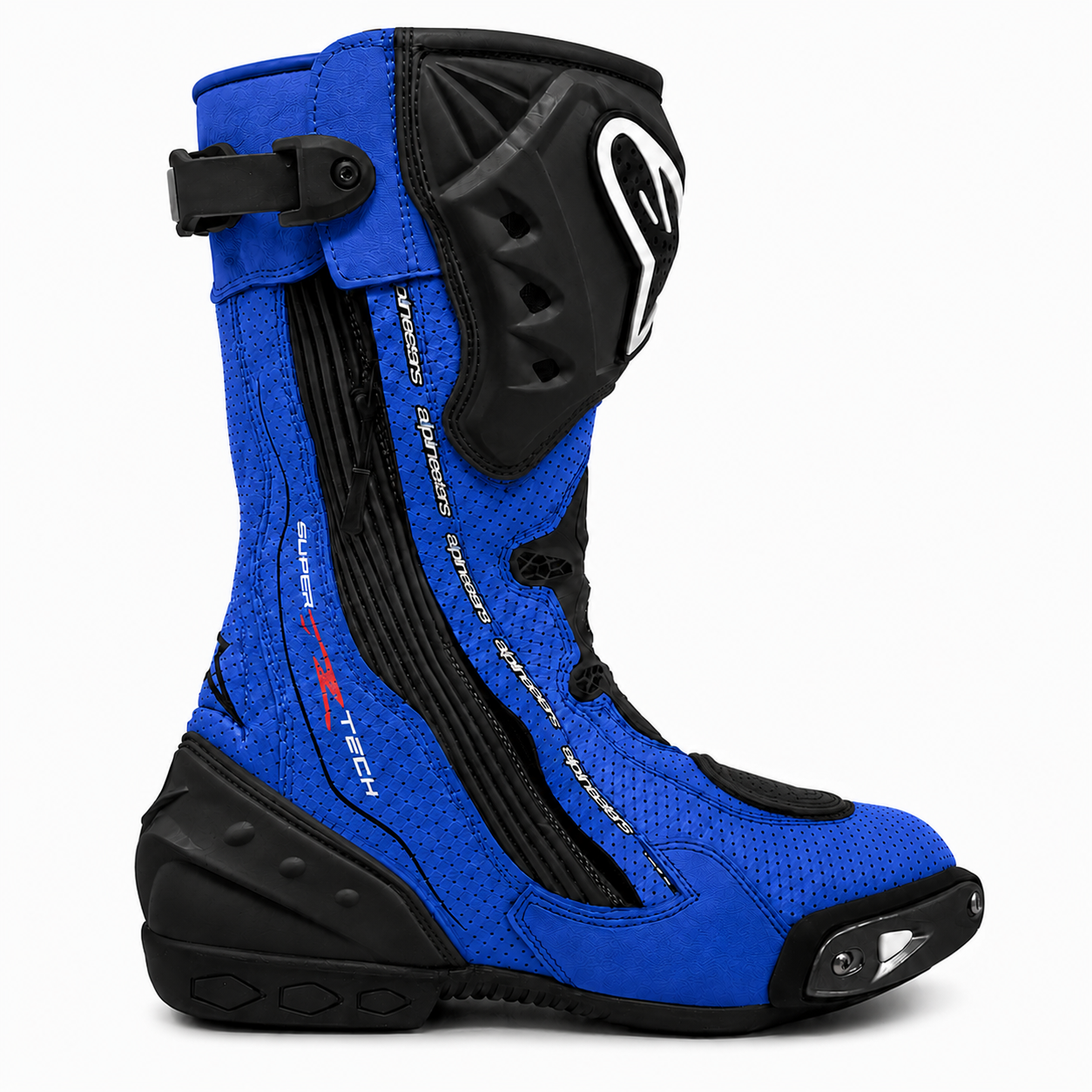 Motorcycle Leather Racing Boots