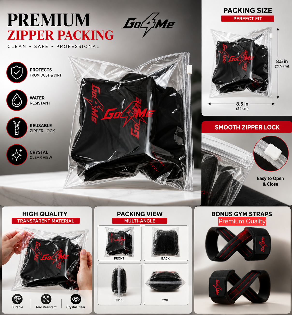 Figure 8 Lifting Straps, Padded Heavy Duty Deadlift Straps
Figure 8 Loop Design | Heavy Duty Construction | Padded Wrist Support | Secure Bar Connection | Designed for Heavy Lifting