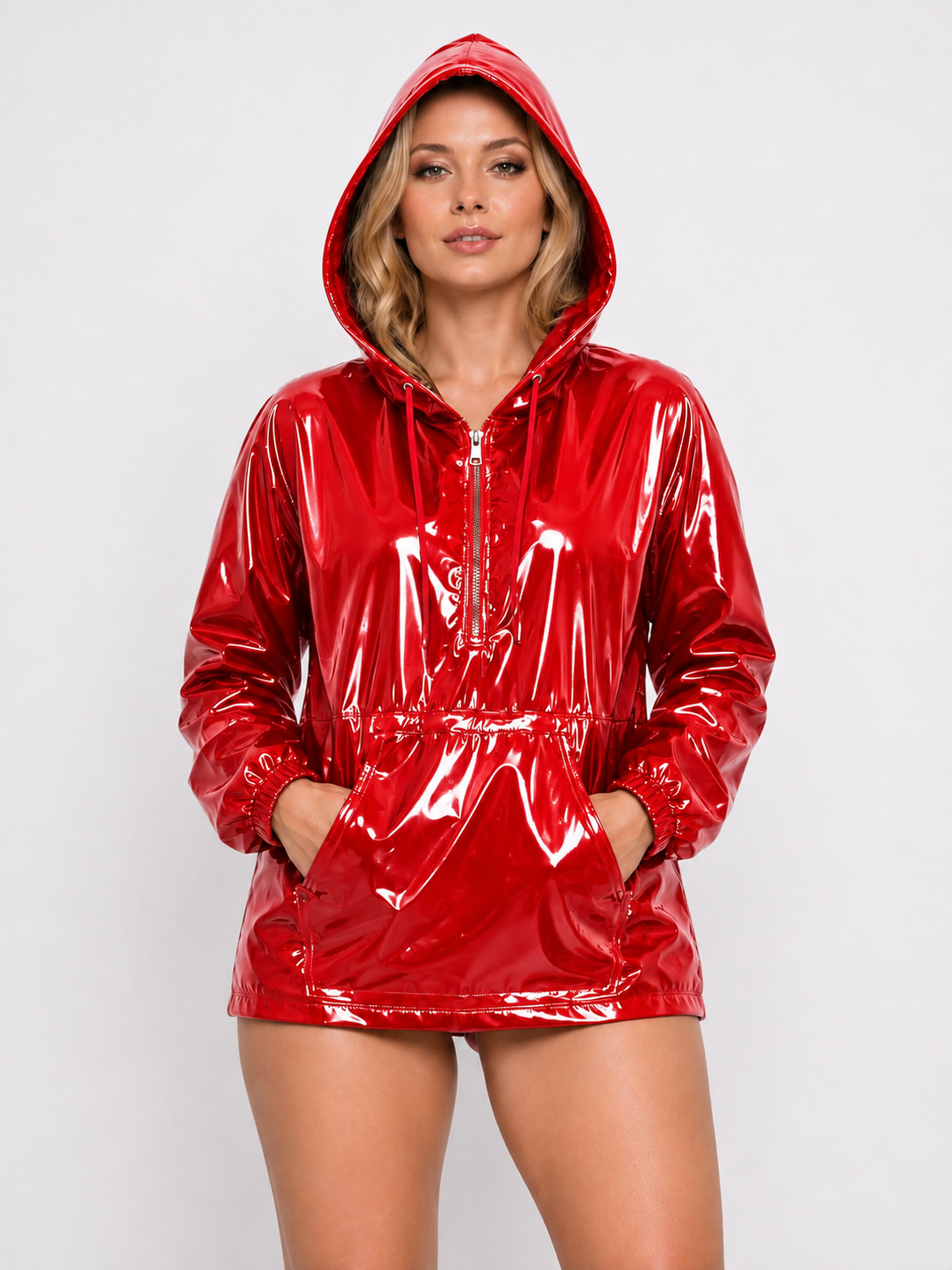 Premium PVC Waterproof Hooded Jacket
