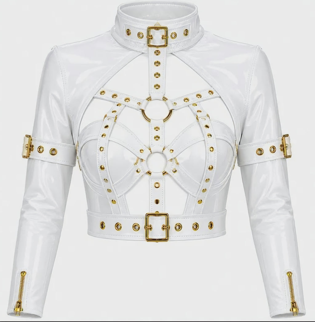 PVC - Women's Space Cropped Top