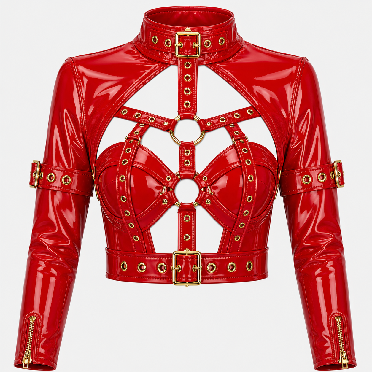 PVC - Women's Space Cropped Top