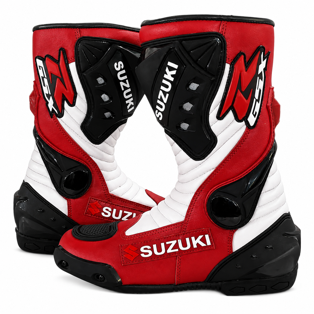 Motorcycle Leather Boots