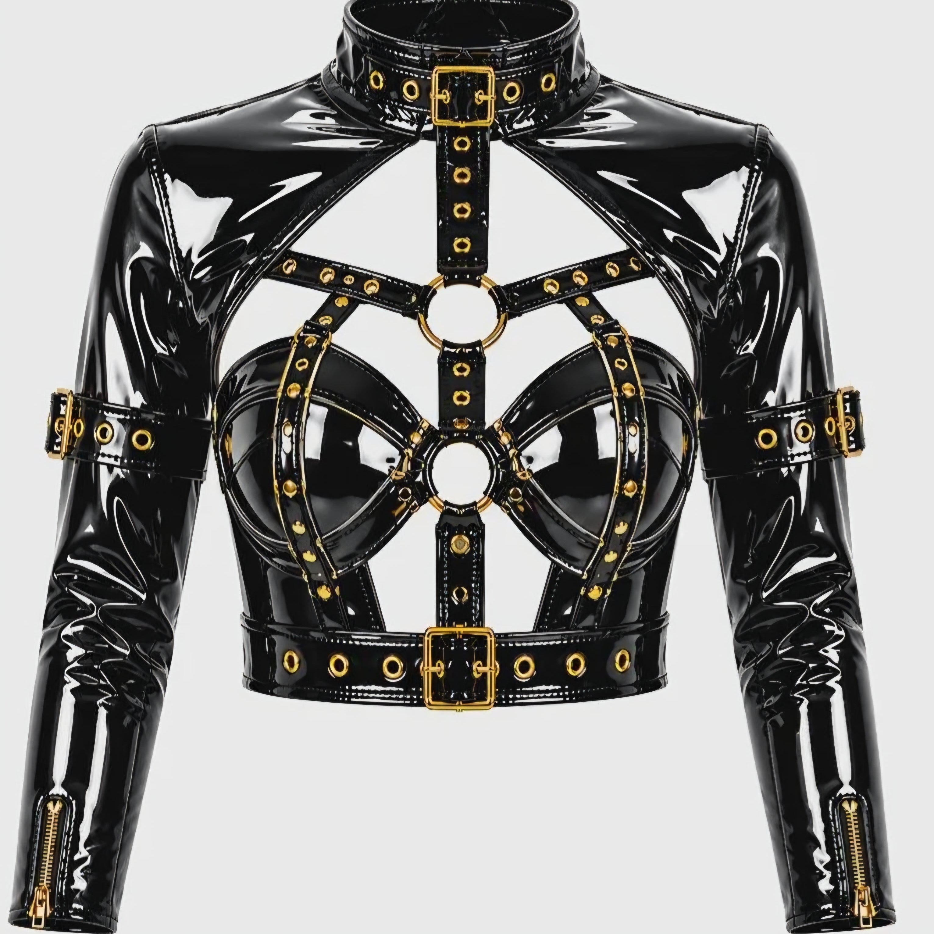 PVC - Women's Space Cropped Top