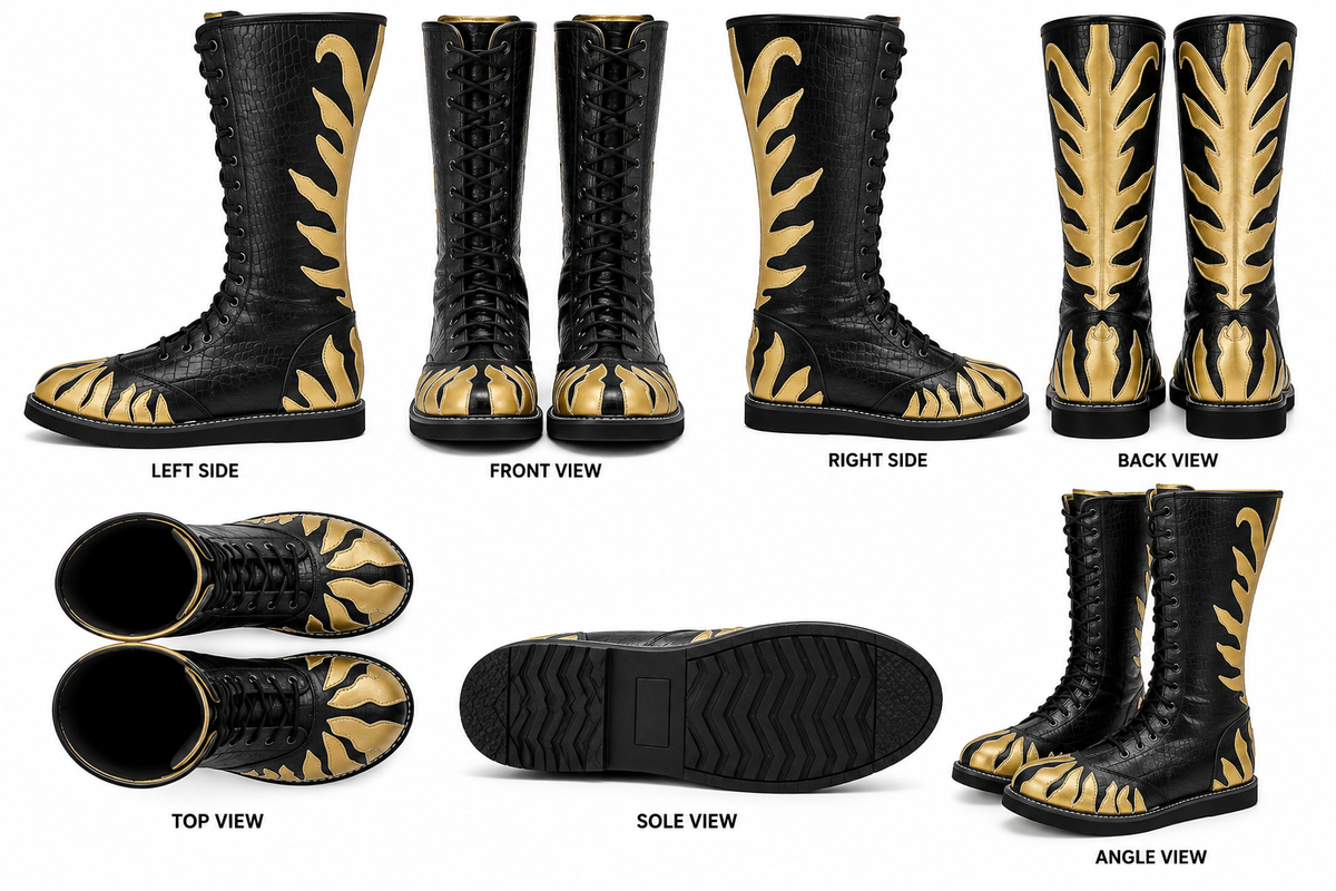 Wrestling Boots | Custom | 1027