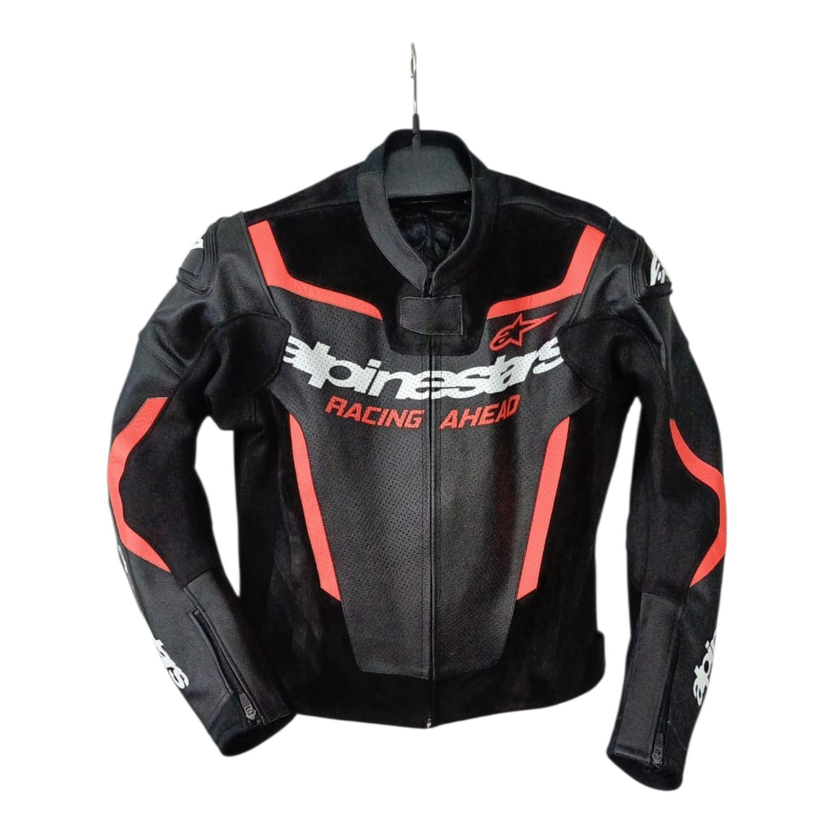 Alpinestars- Motorcycle Cowhide Leather Jacket 8812