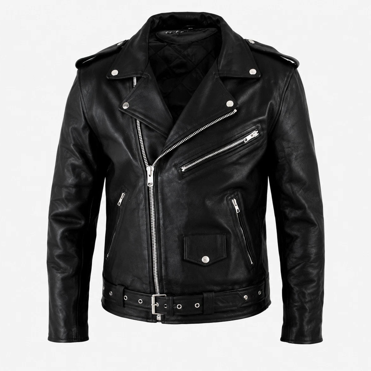 Mens Primium Leather Jacket Vintage / Biker / Outerwear Jacket