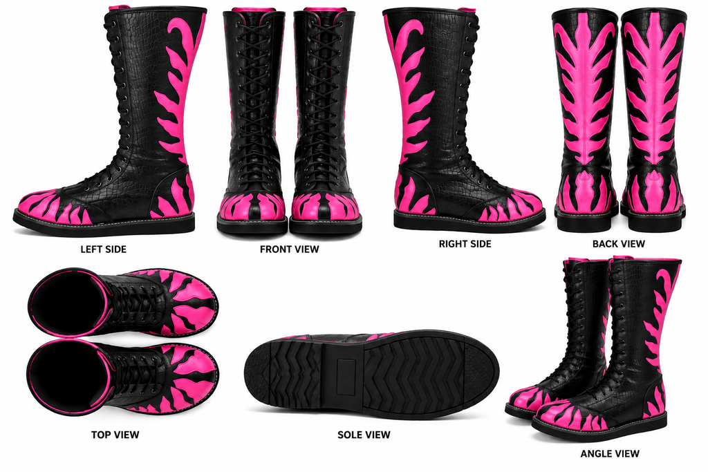 Wrestling Boots | Custom | 1027