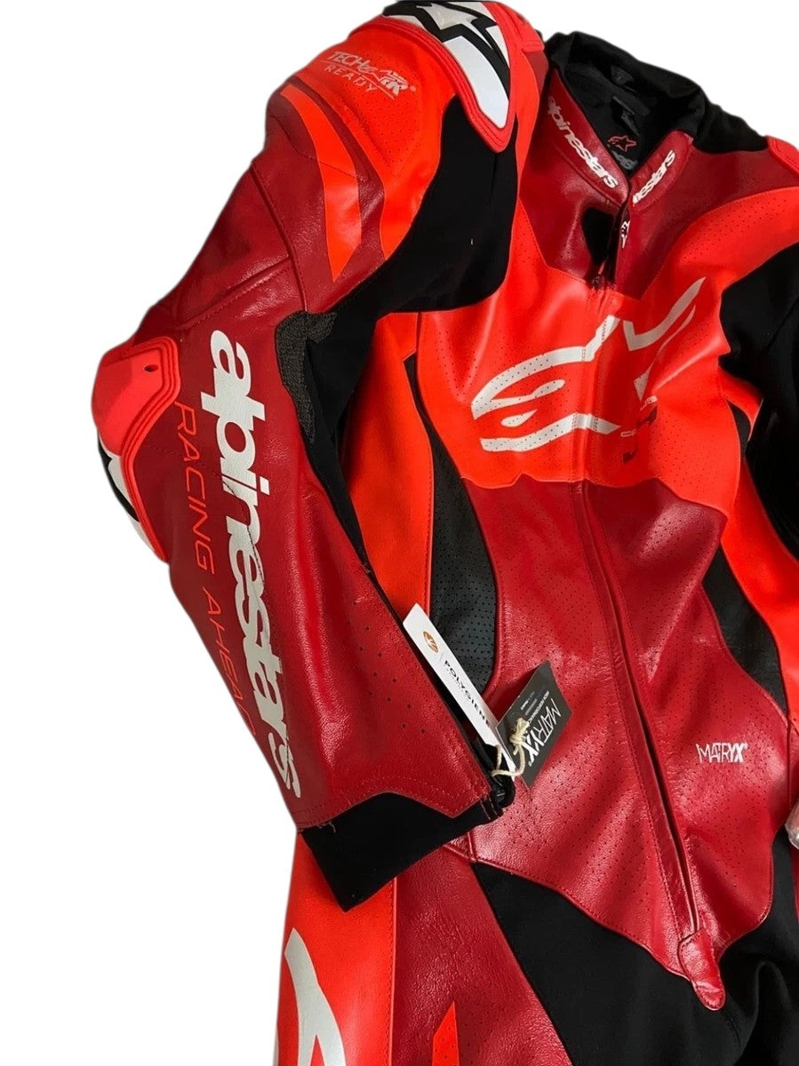 Cowhide Leather Motorcycle Racing Suits