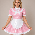 Glossy PVC Maid Dress – Customizable