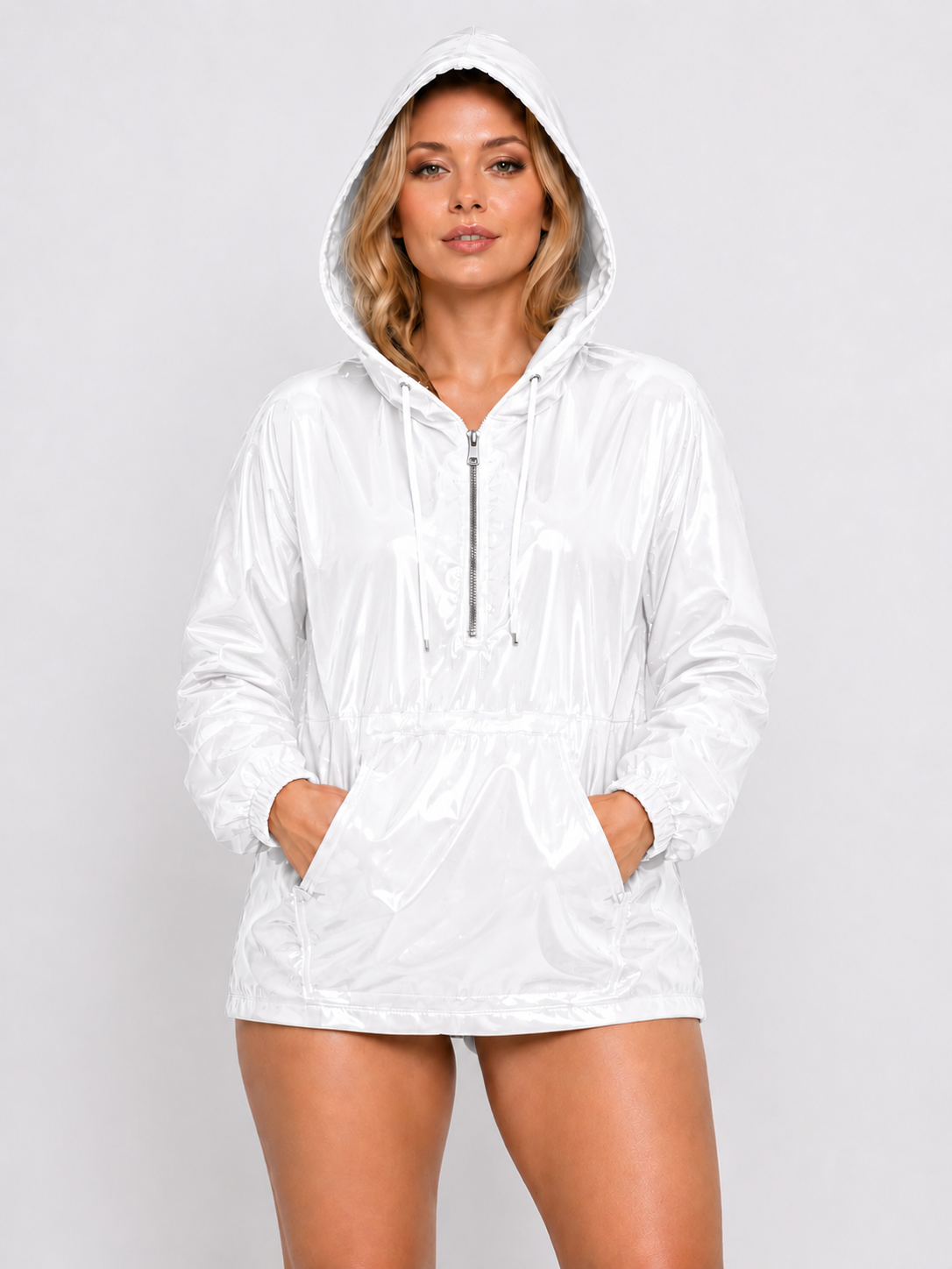 Premium PVC Waterproof Hooded Jacket