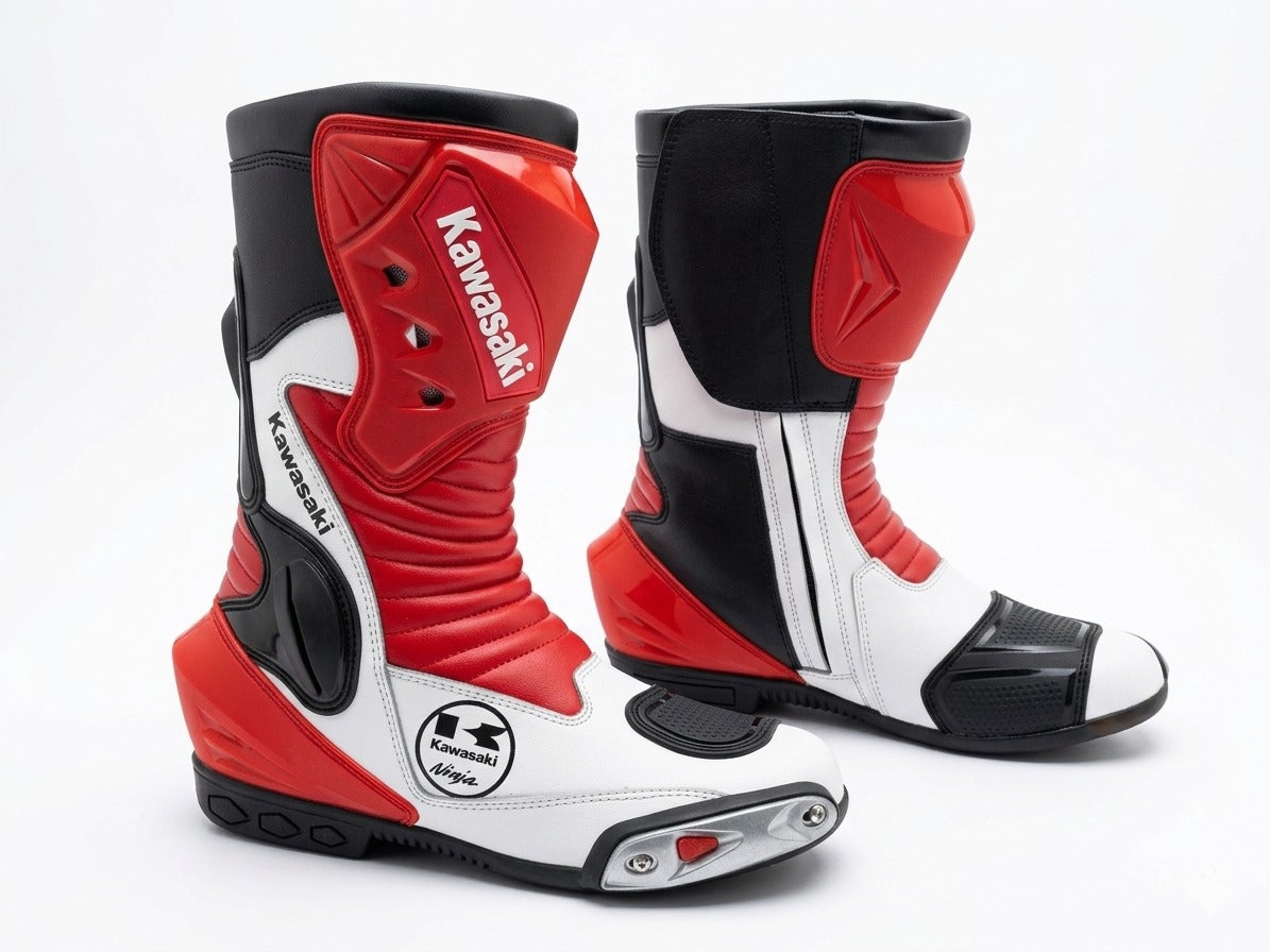 Motorcycle Leather Boots