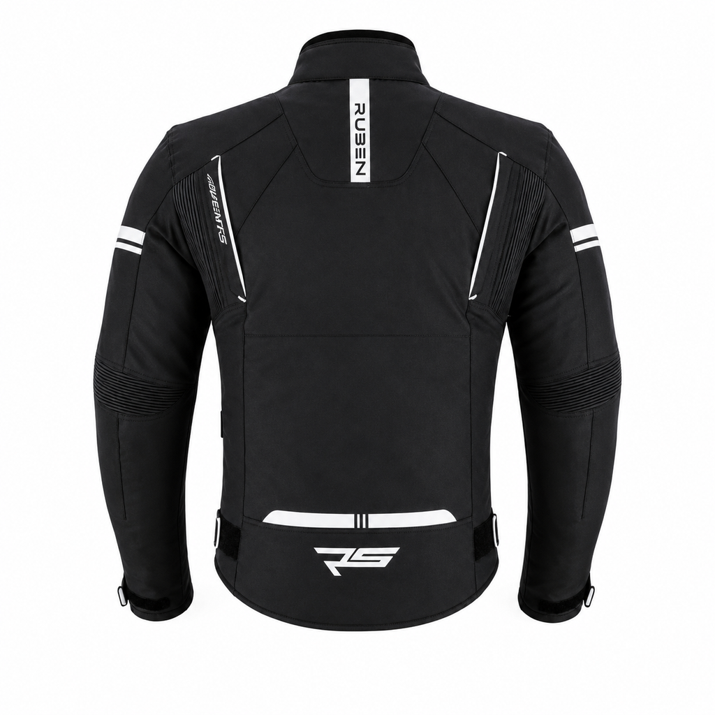 All Weather Biker Jacket Men, Protective Armor Motorcycle Riding Gear