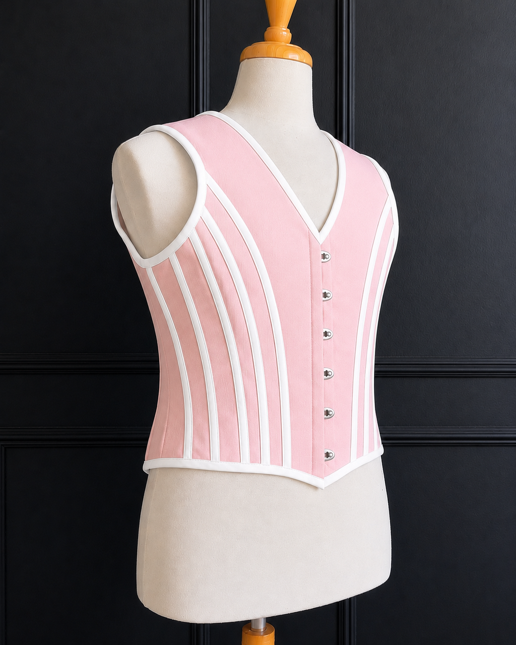 Men Corset Vest Steel Boned Waist Trainer Tummy Control Cadual Formal Party Vest-USA