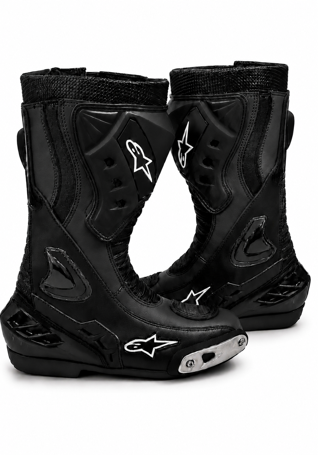 Sport Bike Motorcycle Boots Racing Track Street Gear Protective Armor