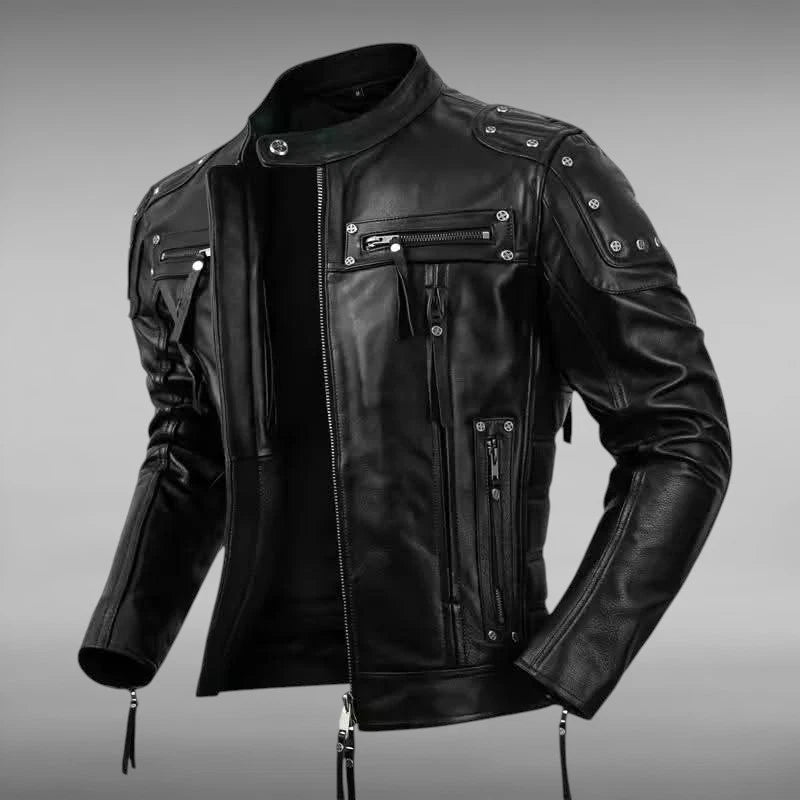 Mens Primium Leather Jacket  / Biker / Outerwear Jacket