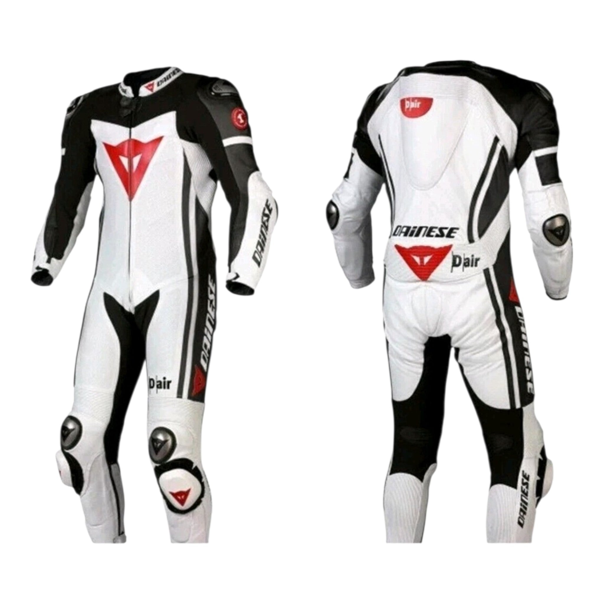 Cowhide Leather Motorcycle Racing Suits