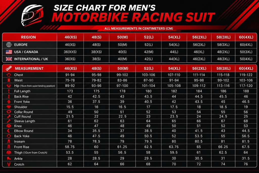 Cowhide Leather Motorcycle Racing Suits