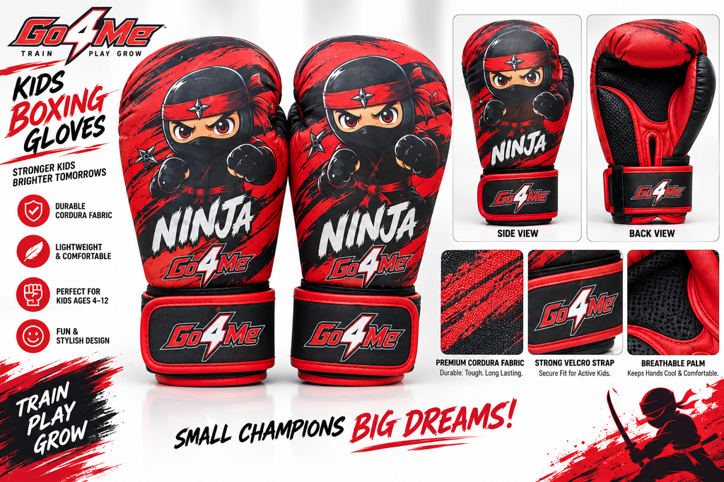 Go4Me - Kids Punching Bag Set of 4 - NINJA FLY