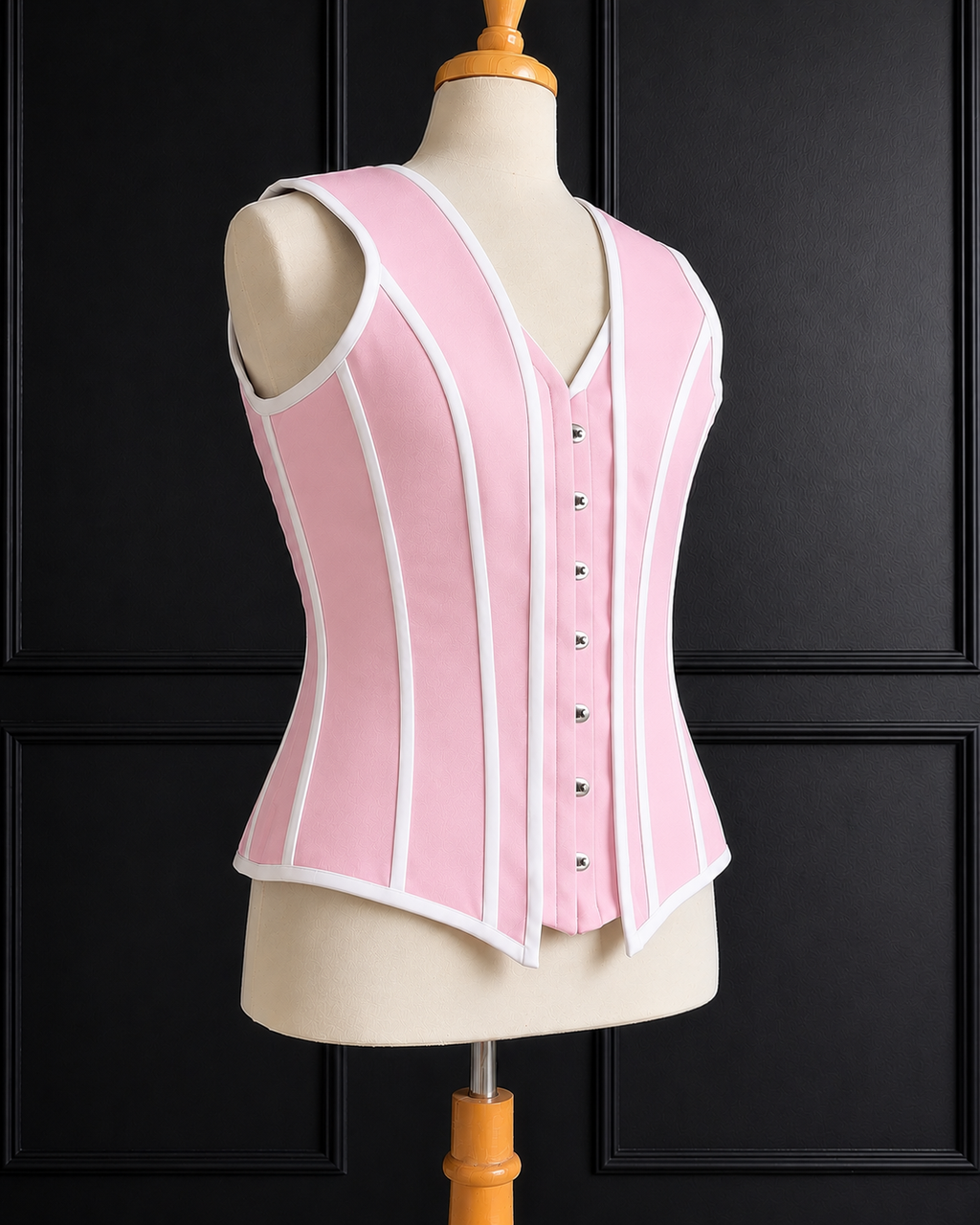 Men Corset Vest Steel Boned Waist Trainer Tummy Control Cadual Formal Party Vest