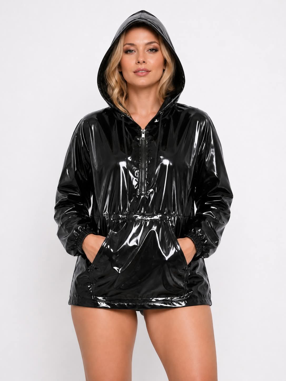 Premium PVC Waterproof Hooded Jacket