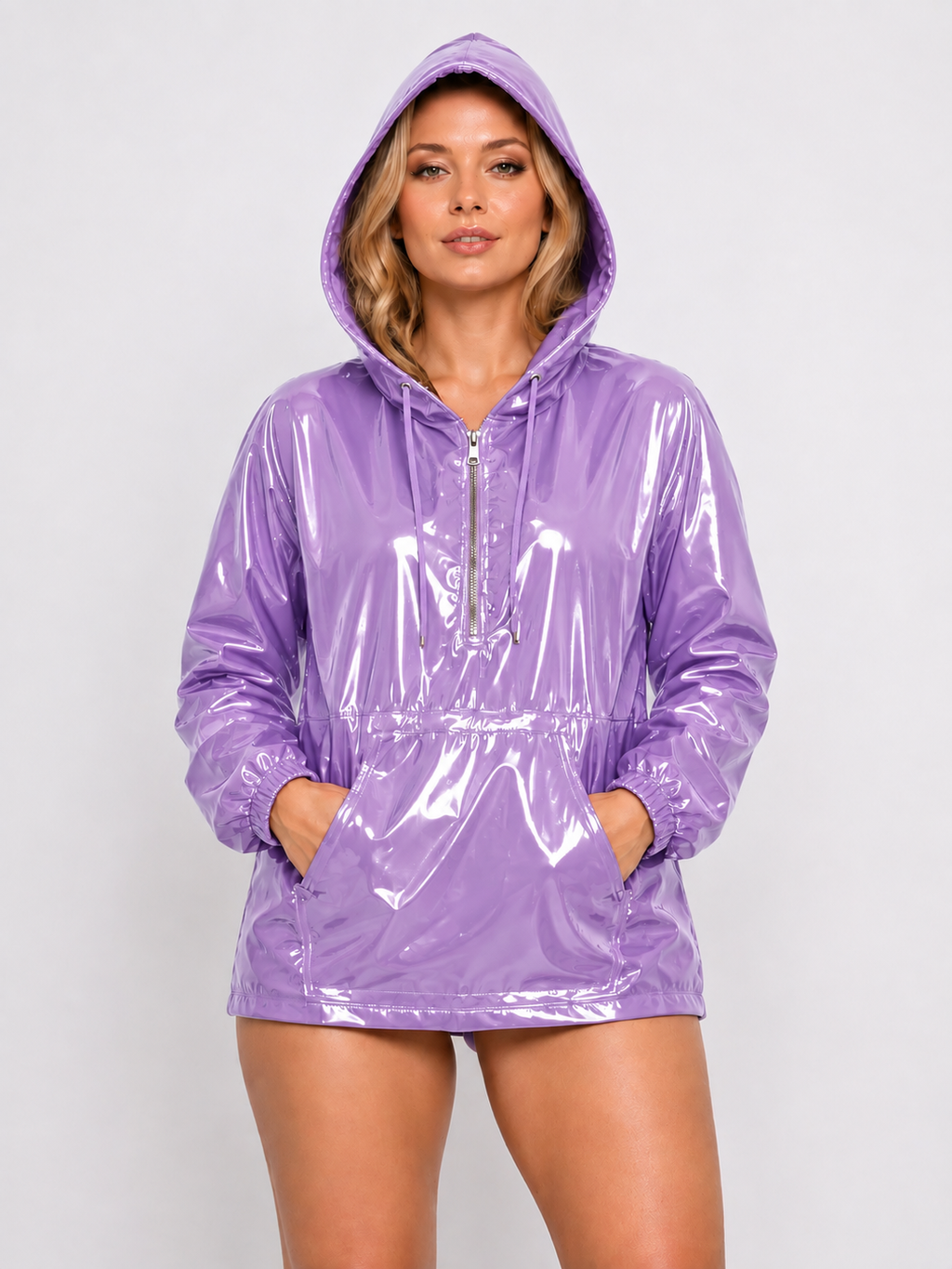 Premium PVC Waterproof Hooded Jacket