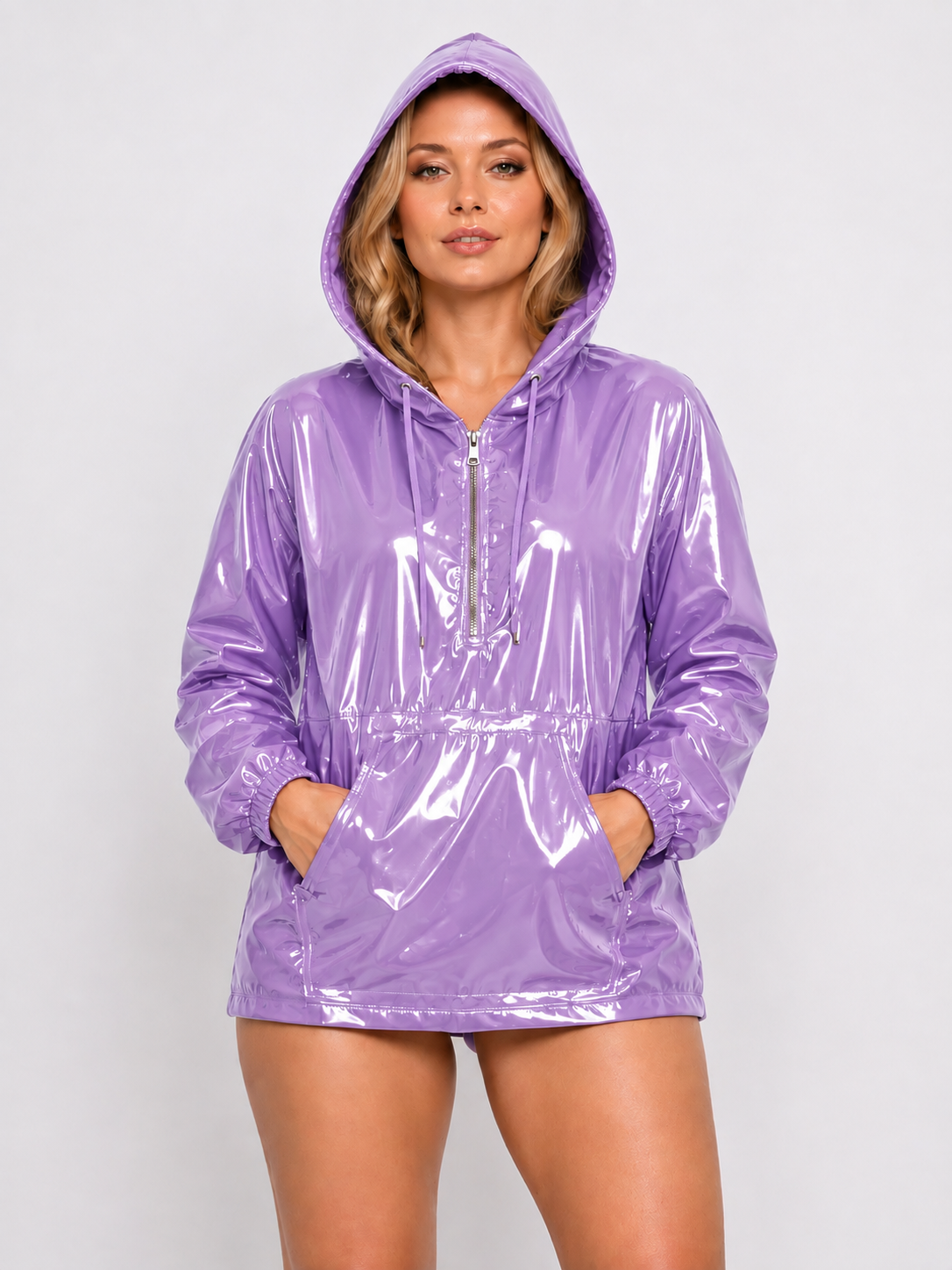 Premium PVC Waterproof Hooded Jacket