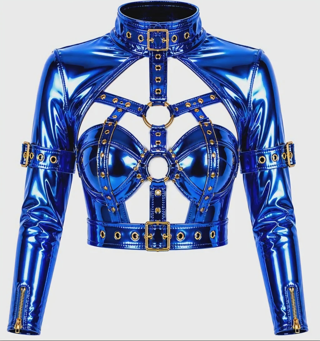 PVC - Women's Space Cropped Top