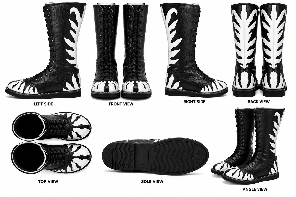 Wrestling Boots | Custom | 1027