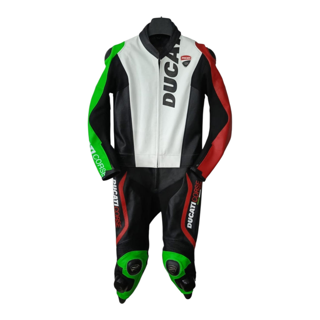 Cowhide Leather Motorcycle Racing Suits