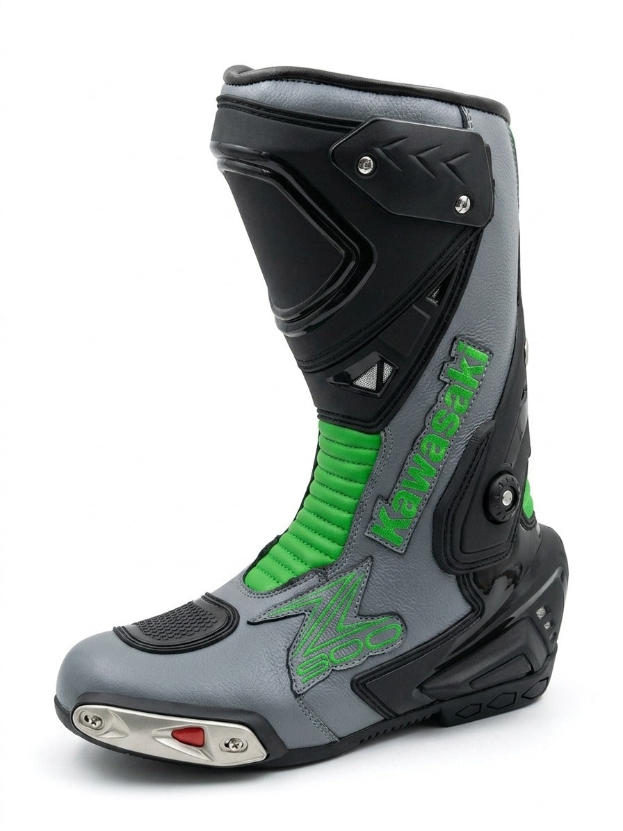 Motorcycle Racing Leather Boots