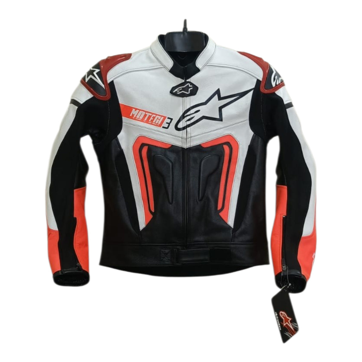 Alpinestars- Motorcycle Cowhide Leather Jacket 8819