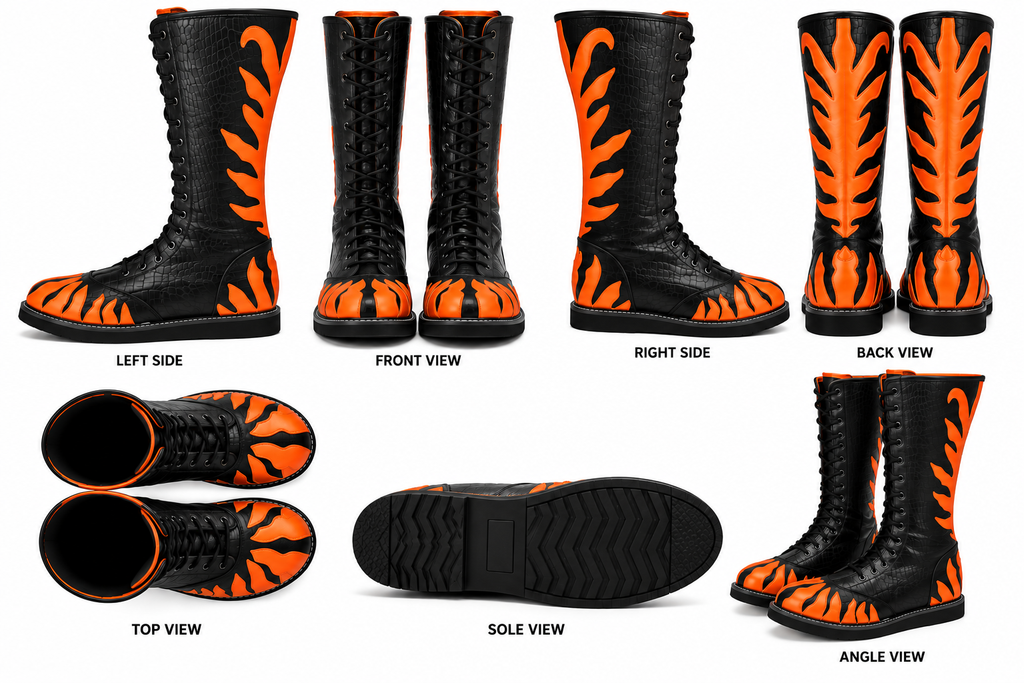 Wrestling Boots | Custom | 1027