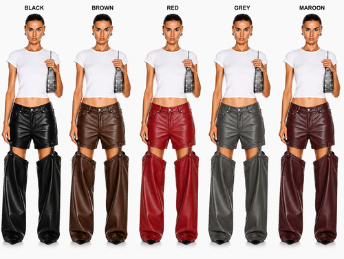 Go4Me - Detachable Leather Bottoms for Women’s