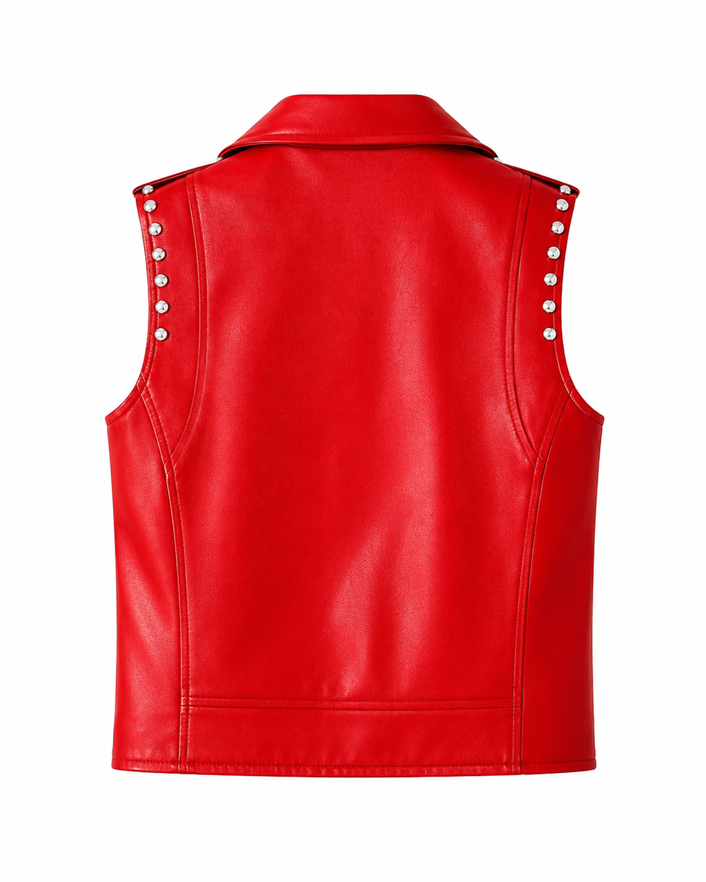 Handmade Womens Leather Vest in Fabulous Style