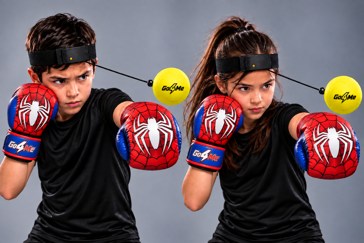 Go4Me - Kids Punching Bag Set of 4 - SPIDER ROCK