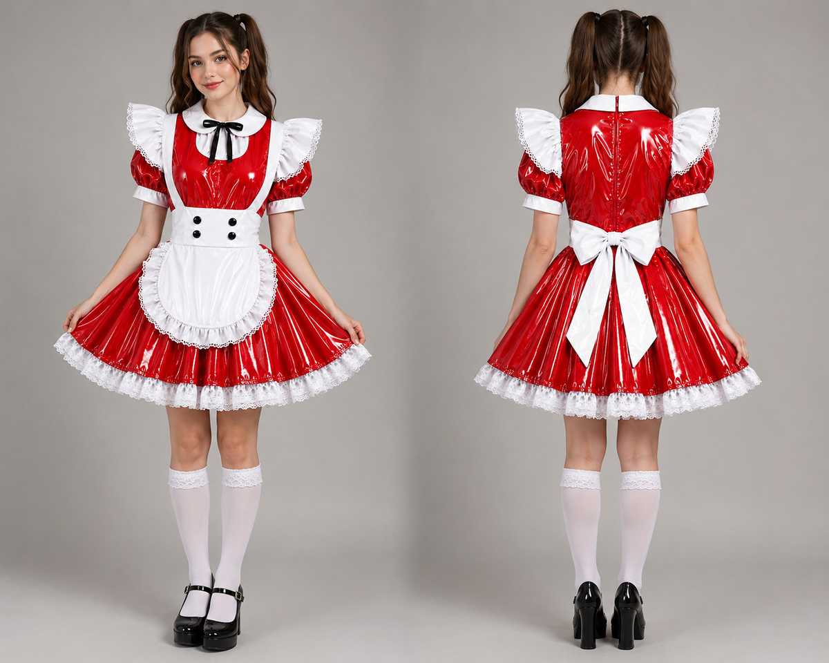 PVC | French | Sissy | Maid | Dress - 2210